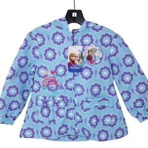 Frozen Elsa and Anna Hooded Raincoat